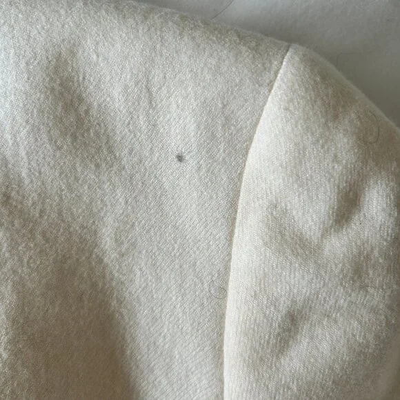 Vintage Pendleton 100% Virgin Wool Blazer - Winter White - Picture 11 of 16